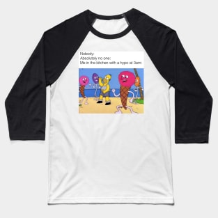 Low Diabetes Memes Baseball T-Shirt